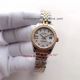 Copy Rolex Datejust 2-Tone Gold Diamond Bezel White Dial 26mm Ladies Watch (3)_th.jpg